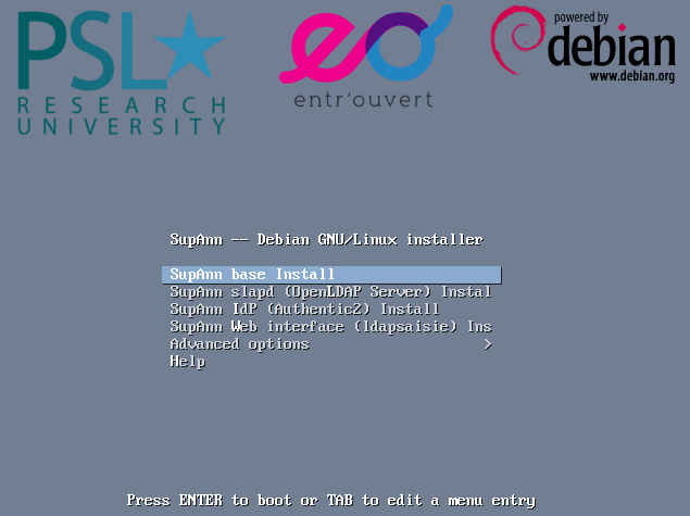 Psl Support Installation Gestion d’identités PSL – Installation de base